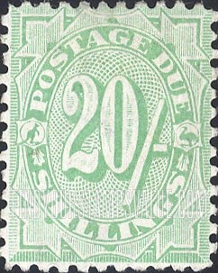 FindYourStampsValue: POSTAGE DUE - Numeral Value