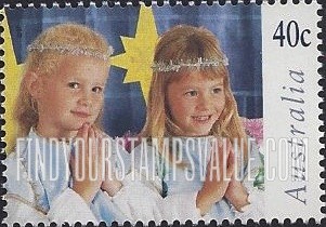 FindYourStampsValue: Christmas: Angels