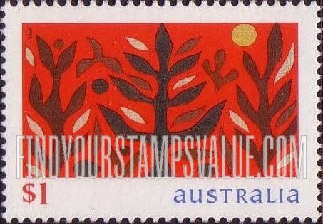 FindYourStampsValue: Christmas: Tree