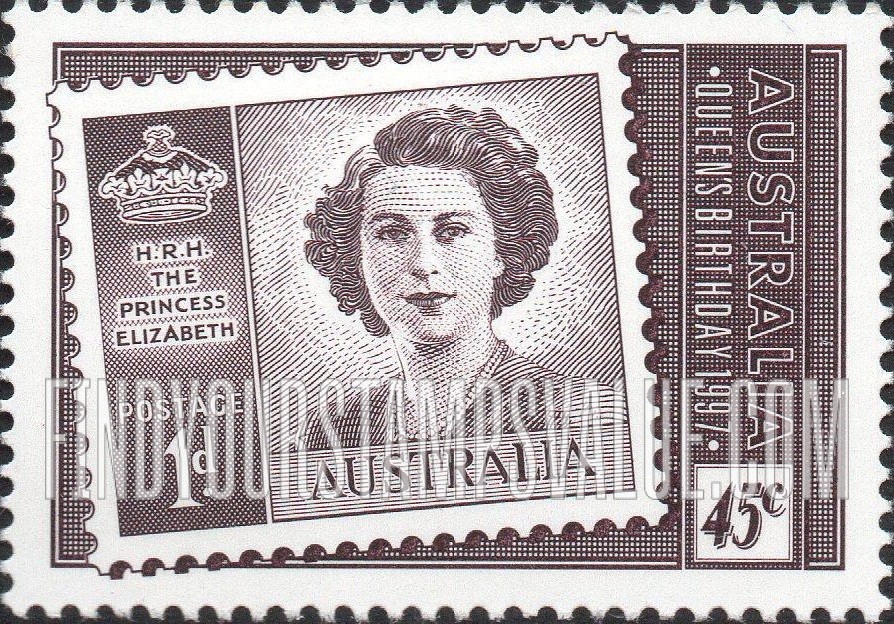 FindYourStampsValue: Queen Elizabeth II, 71st Birthday, 50th Wedding Anniversary
