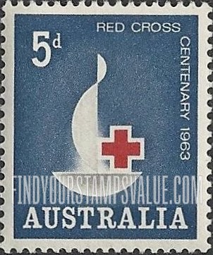 FindYourStampsValue: Red Cross Centenary Emblem