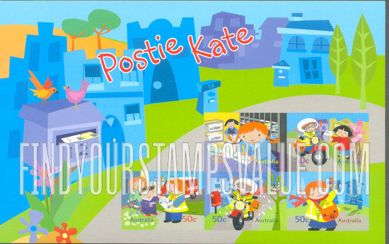 FindYourStampsValue: Postie Kate