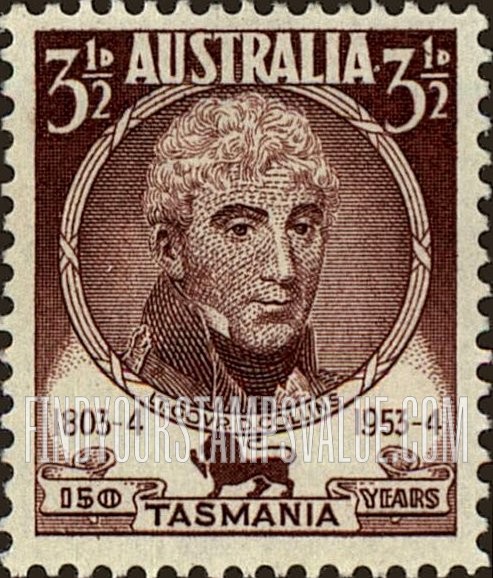 FindYourStampsValue: Lieutenant Governor David Collins