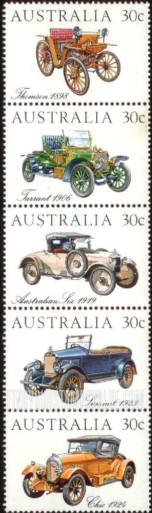 FindYourStampsValue: Australian-made vintage cars