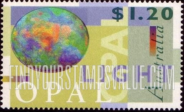 FindYourStampsValue: Light opal