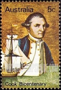 FindYourStampsValue: Captain James Cook and “Endeavour”