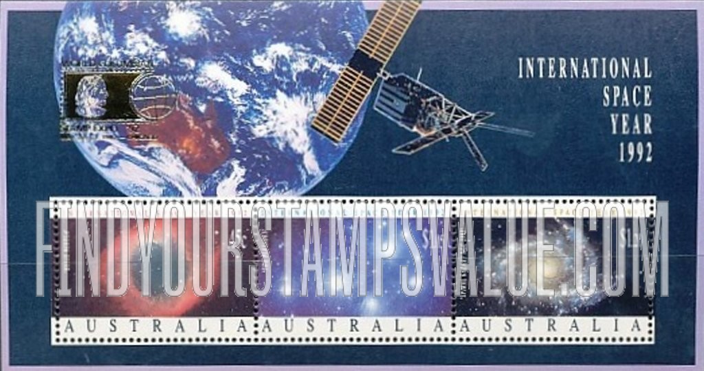 FindYourStampsValue: International Space Year