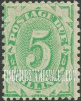 FindYourStampsValue: POSTAGE DUE - Numeral Value