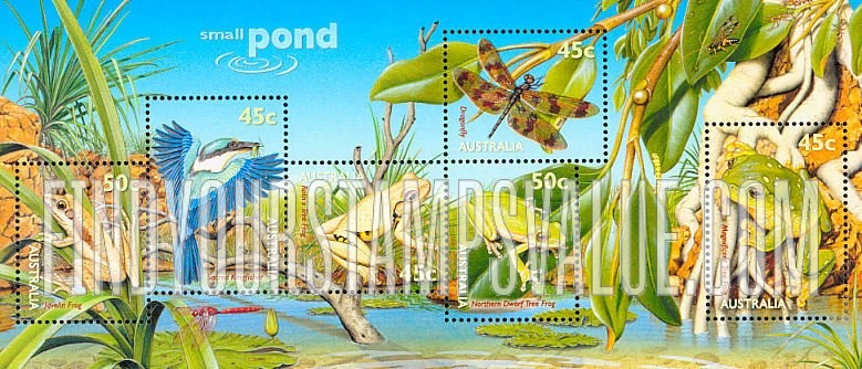 FindYourStampsValue: Pond Fauna