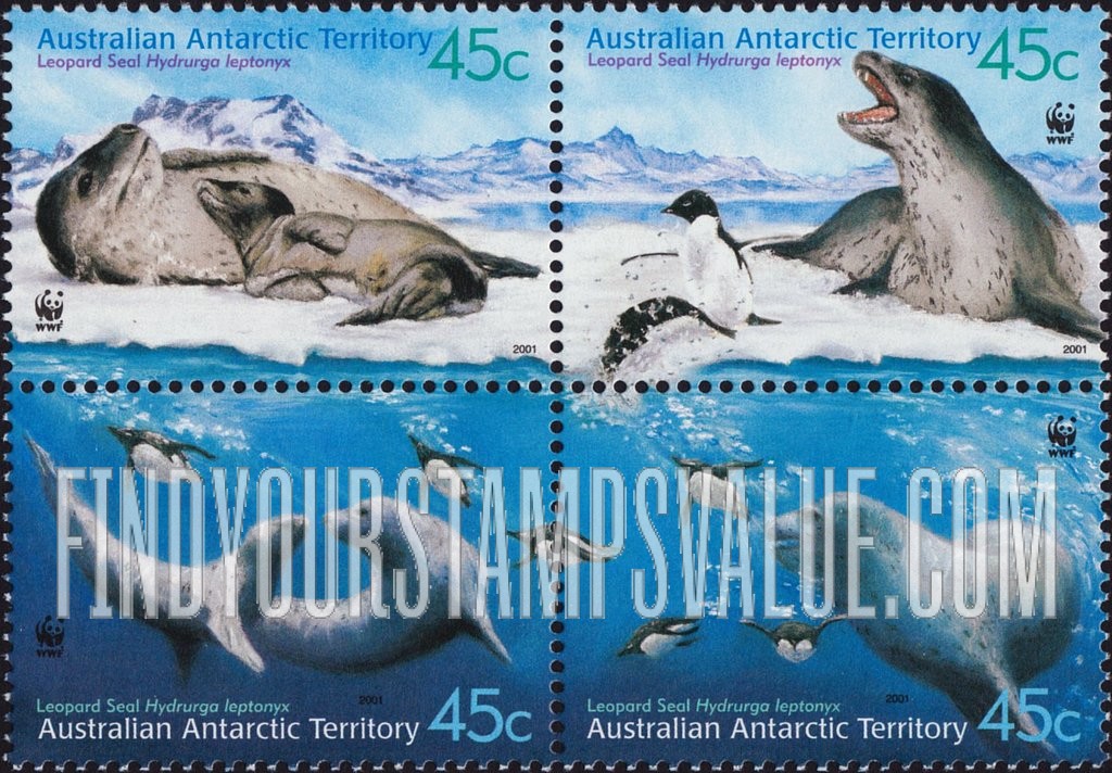 FindYourStampsValue: AUSTRALIAN ANTARCTIC TERRITORY - Worldwide Fund for Nature (WWF)
