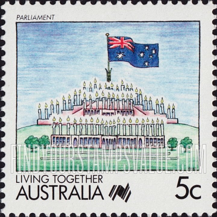 FindYourStampsValue: Living Together: Parliament