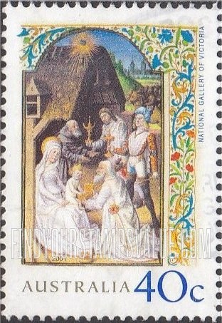 FindYourStampsValue: Christmas: Adoration of the Magi