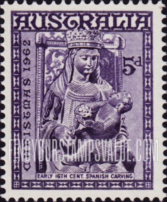 FindYourStampsValue: Madonna and Child