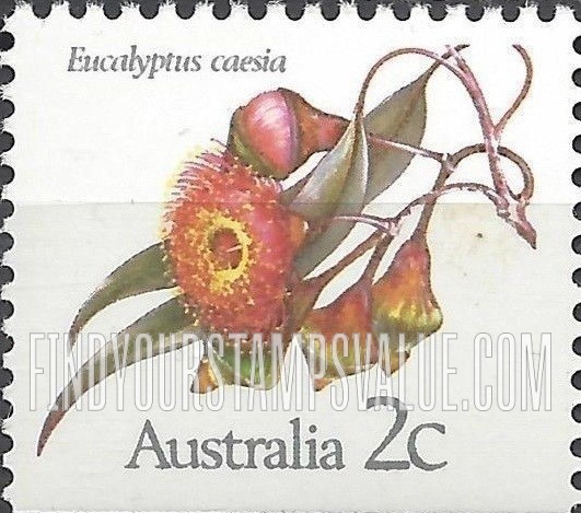 FindYourStampsValue: Various eucalypts (gum trees): Gungurru