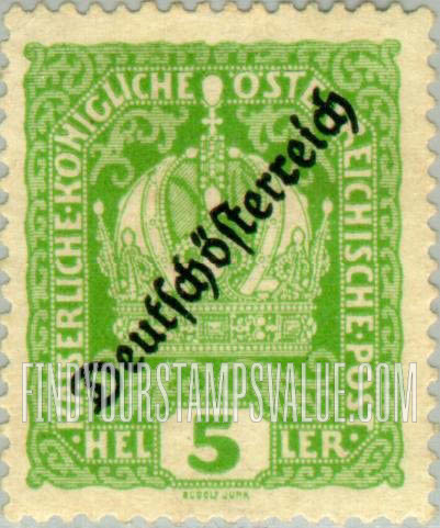 FindYourStampsValue: Republic: Austrian Crown