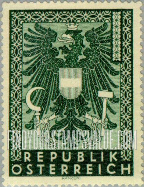 FindYourStampsValue: For Use in Vienna, Lower Austria and Burgenland: Coat of Arms