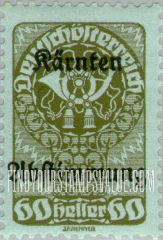 FindYourStampsValue: Semi-Postal, Republic: Post Horn