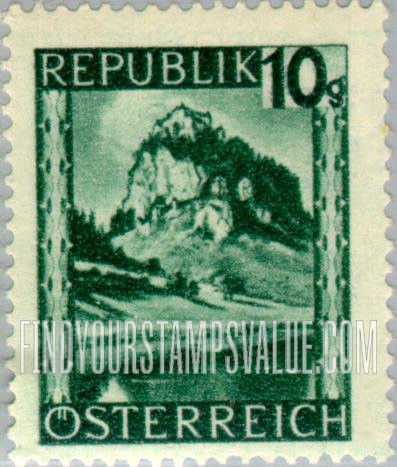 FindYourStampsValue: Hochosterwitz, Carinthia