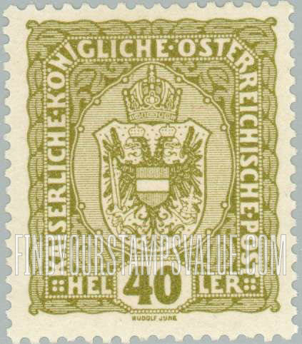 FindYourStampsValue: For Austria only: Coat of Arms