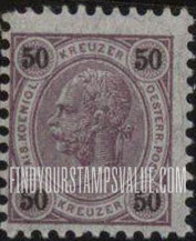 FindYourStampsValue: For Austria only: Franz Josef
