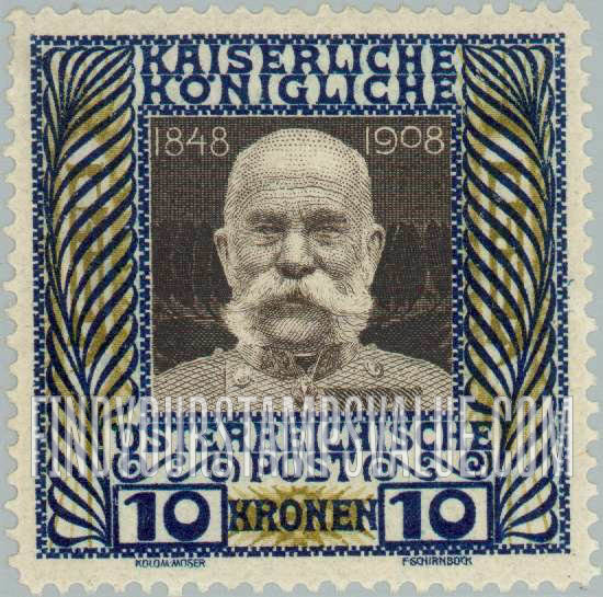 FindYourStampsValue: For Austria only: Franz Josef