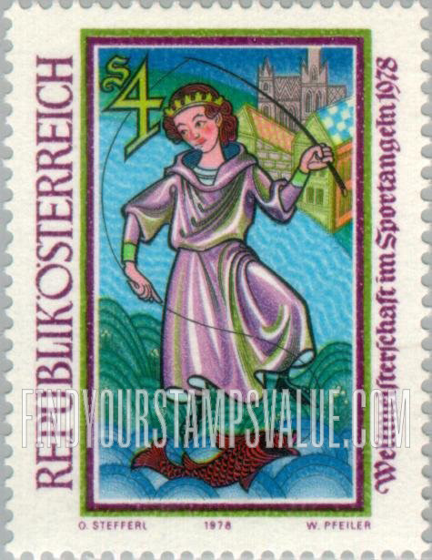 FindYourStampsValue: Emperor Maximilian Fishing