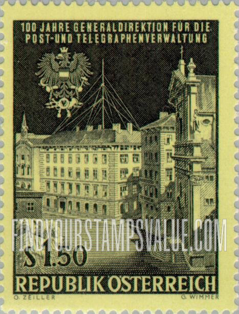 FindYourStampsValue: PTT Building, Emblem and Churches of Sts. Maria Rotunda and Barbara