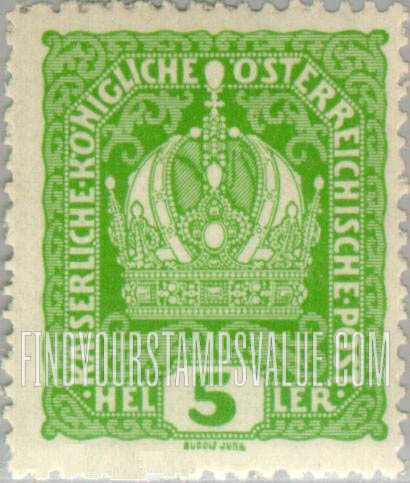 FindYourStampsValue: For Austria only: Austrian Crown
