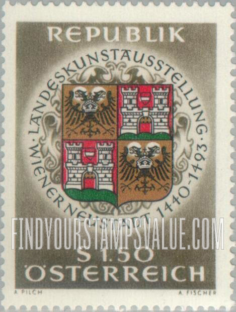 FindYourStampsValue: Wiener Neustadt Arms