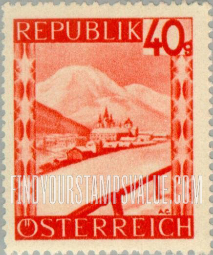 FindYourStampsValue: Mariazell, Styria