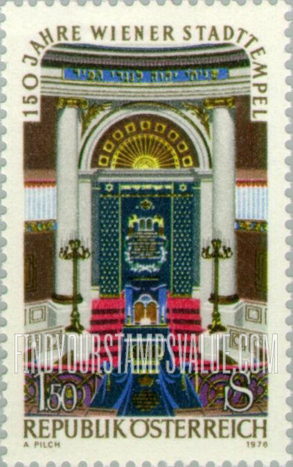 FindYourStampsValue: Vienna City Synagogue