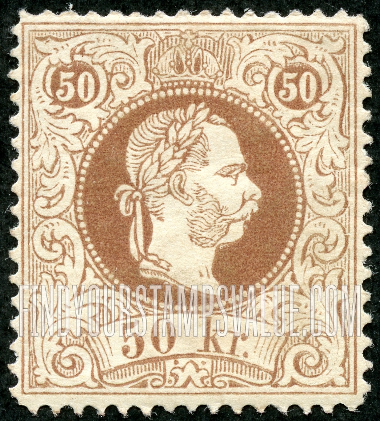 FindYourStampsValue: For Austria only: Franz Josef