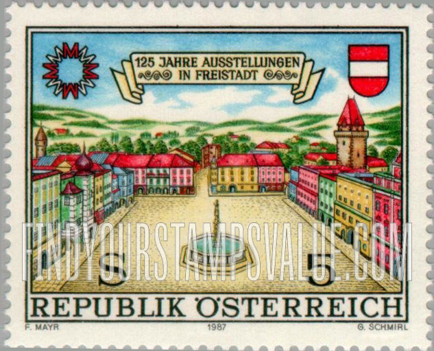 FindYourStampsValue: Freistadt Exhibitions, 125th Anniversary