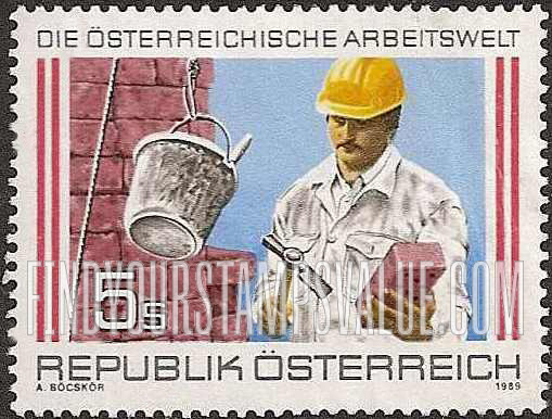 FindYourStampsValue: Industry: Bricklayer