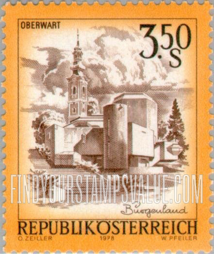 FindYourStampsValue: Easter Church, Oberwart