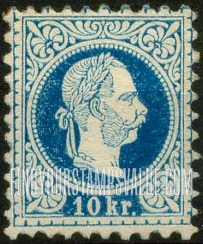 FindYourStampsValue: Austro-Hungarian Monarchy: Franz Josef