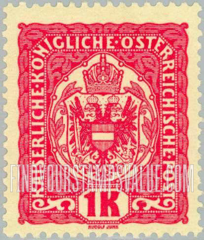 FindYourStampsValue: For Austria only: Coat of Arms