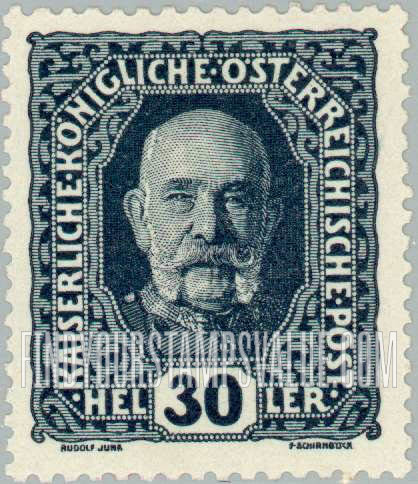 FindYourStampsValue: For Austria only: Franz Josef