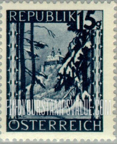 FindYourStampsValue: Forchtenstein Castle, Burgenland