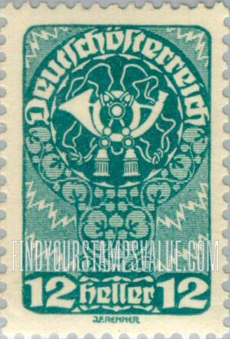 FindYourStampsValue: Republic: Post Horn