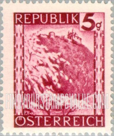FindYourStampsValue: Leopoldsberg, near Vienna