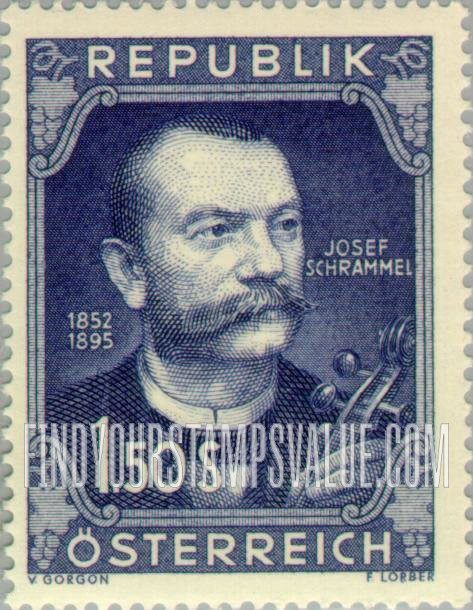 FindYourStampsValue: Josef Schrammel