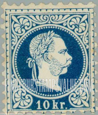 FindYourStampsValue: For Austria only: Franz Josef