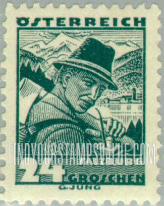 FindYourStampsValue: Republic, Costumes of various districts: Salzburg