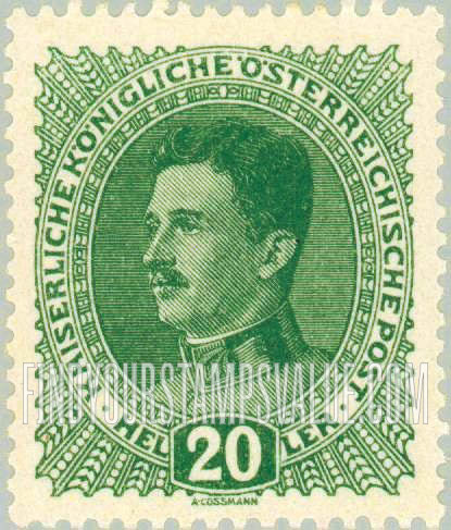 FindYourStampsValue: For Austria only: Emperor Karl I