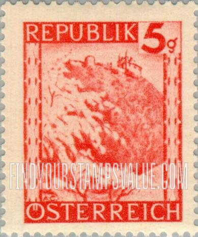 FindYourStampsValue: Leopoldsberg, near Vienna