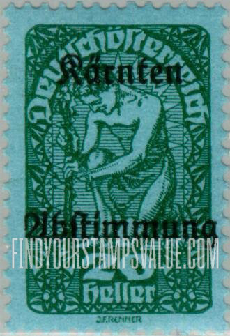 FindYourStampsValue: Semi-Postal, Republic: Allegory of New Republic