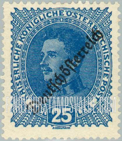 FindYourStampsValue: Republic: Emperor Karl I