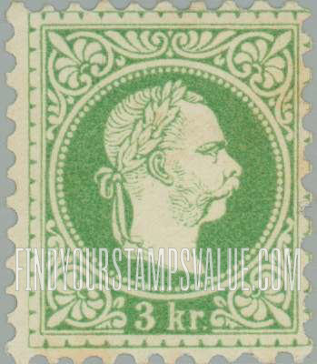 FindYourStampsValue: For Austria only: Franz Josef