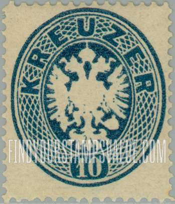 FindYourStampsValue: Austrian Monarchy (including Hungary): Coat of Arms